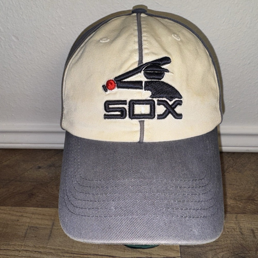 Chicago White Sox Hat Flex Fitted Small 1983 Cooperstown Twins Enterprise VTG